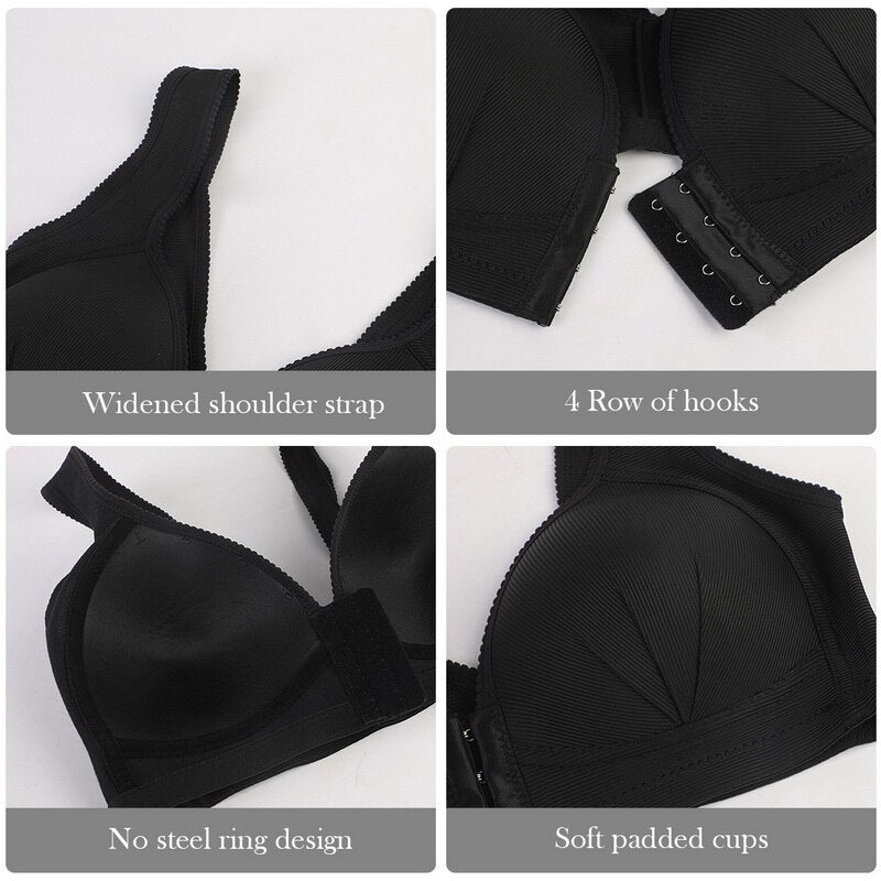 Sexy Push-Up-Bh Mit Frontverschluss-Bella Webshop