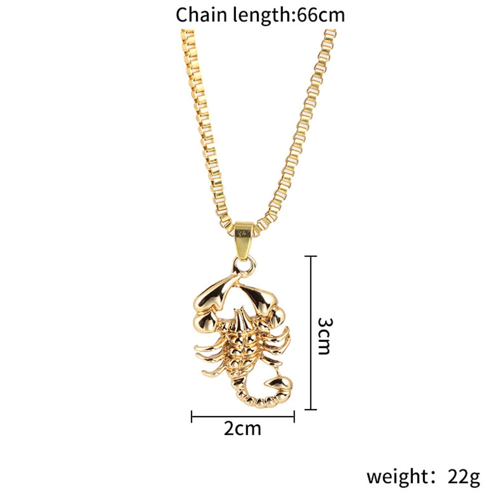 Skorpion-Halskette-Bella Webshop