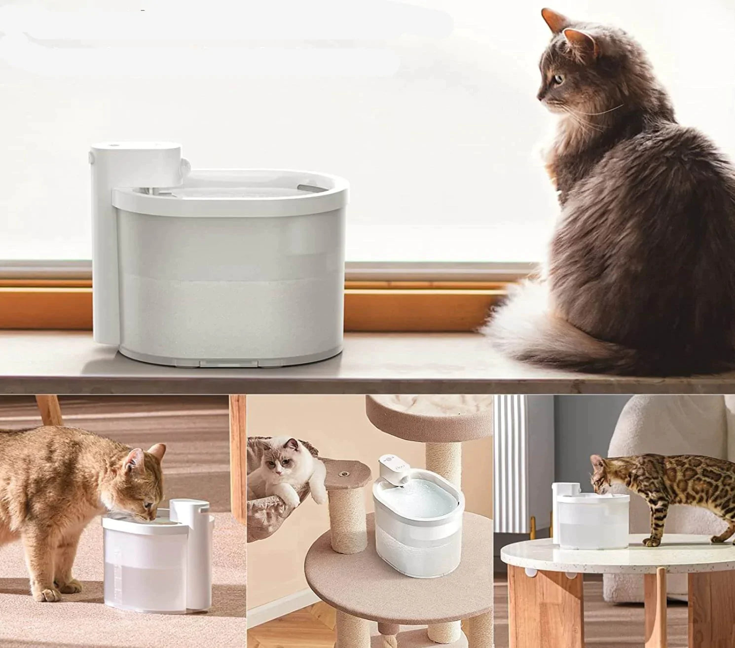 Smart Sensor Katzenwasserbrunnen-Bella Webshop