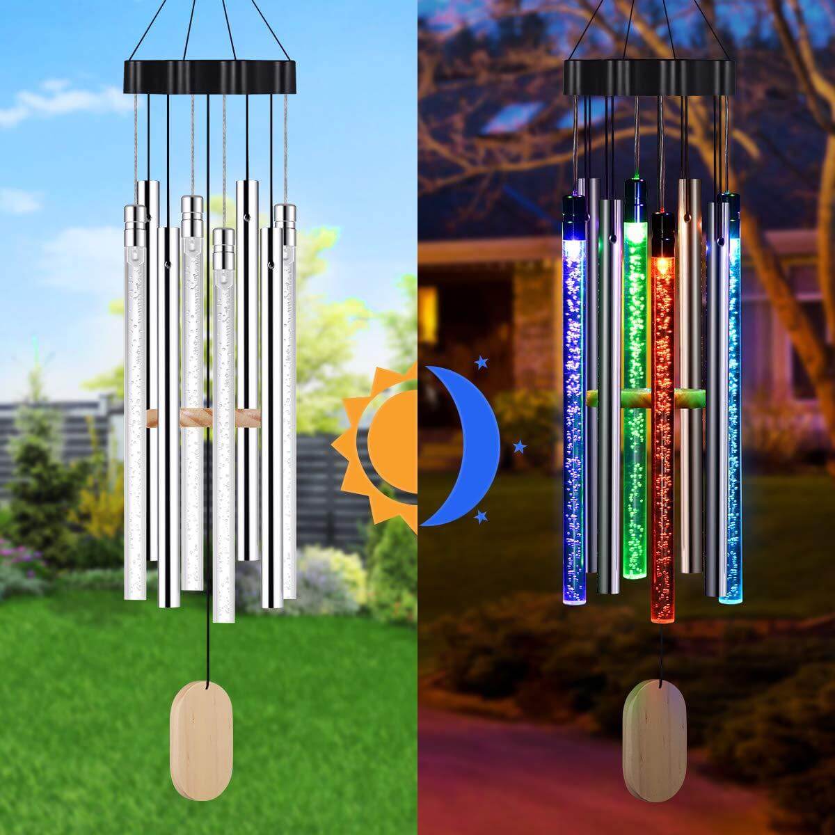 Solarbetriebene Windspiele-Bella Webshop