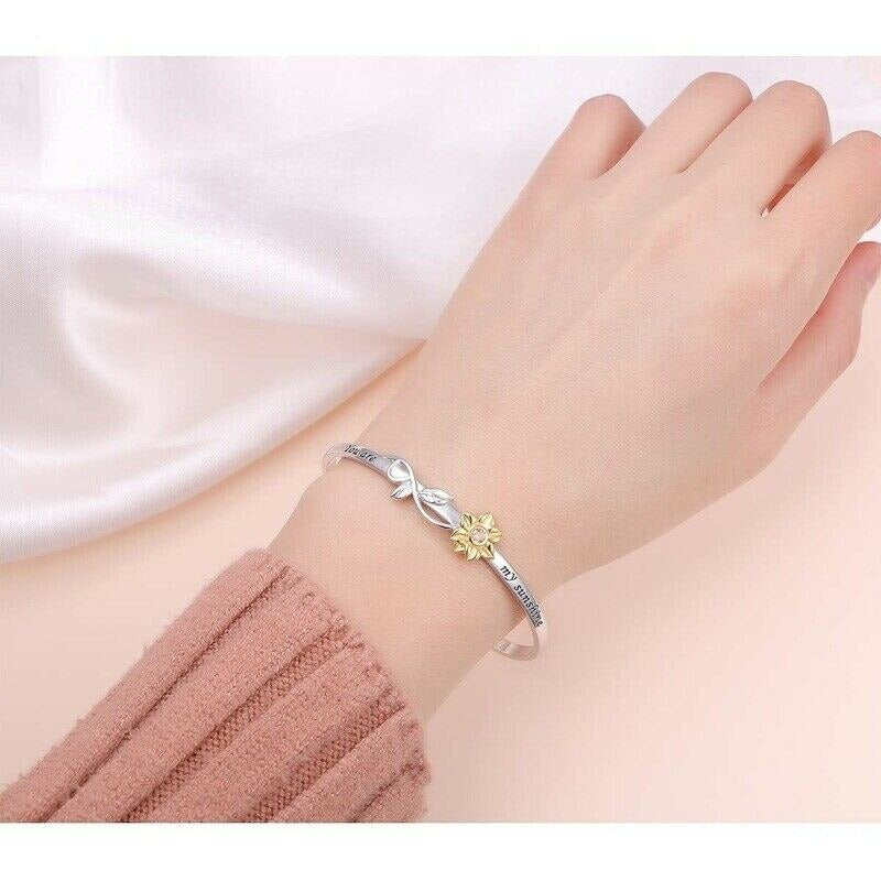 Sonnenblume Armspange Armband-Bella Webshop