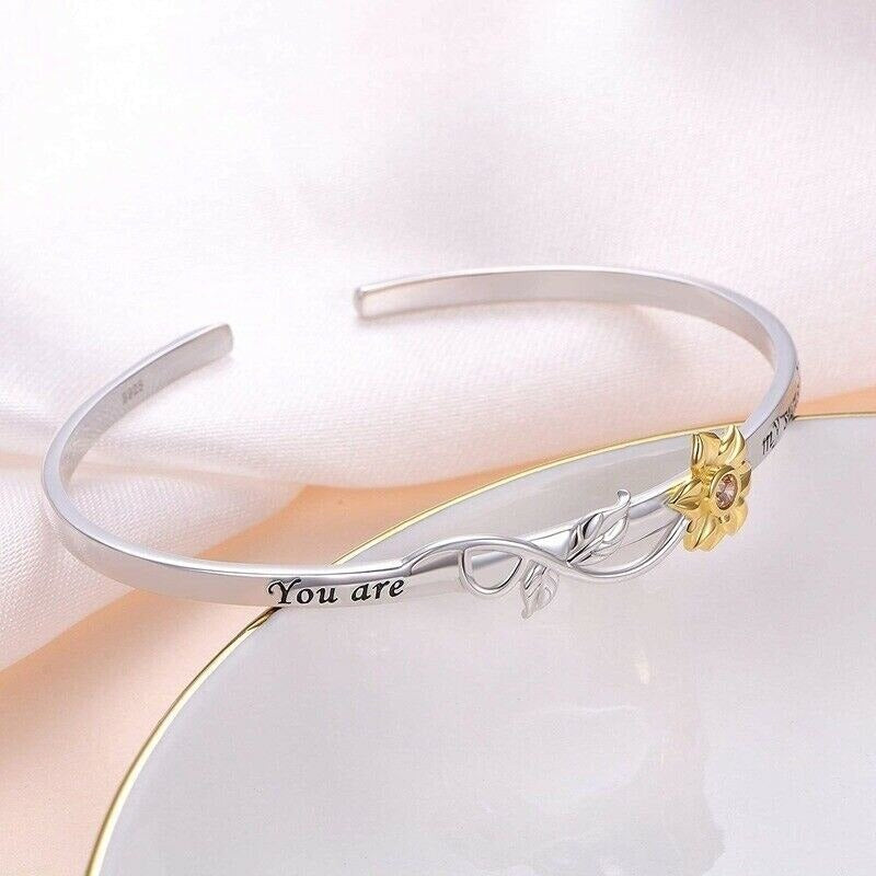 Sonnenblume Armspange Armband-Bella Webshop