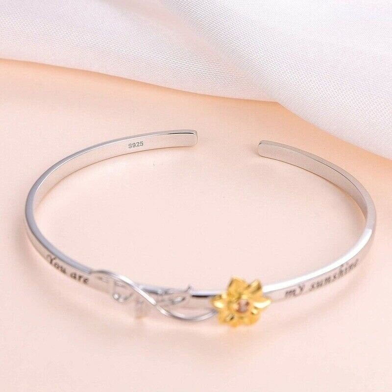Sonnenblume Armspange Armband-Bella Webshop