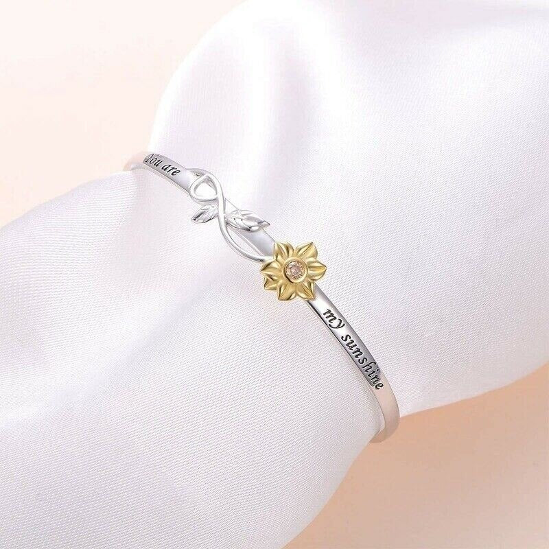 Sonnenblume Armspange Armband-Bella Webshop
