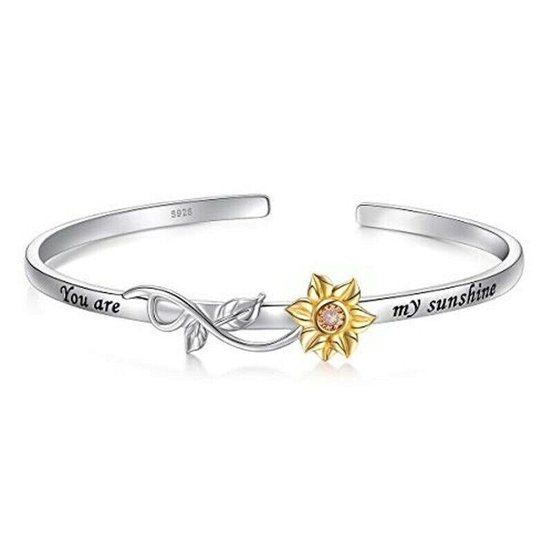 Sonnenblume Armspange Armband-Bella Webshop