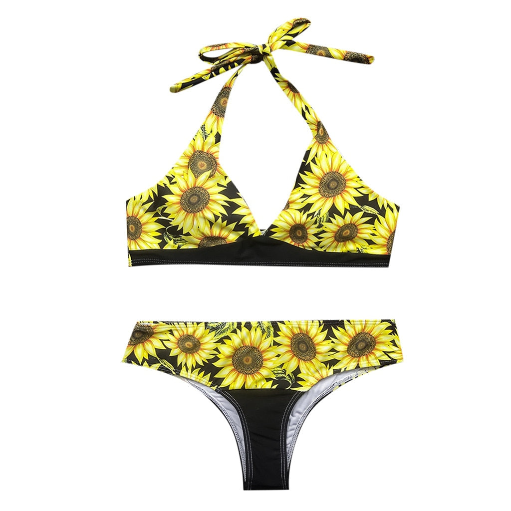 Sonnenblume Bikini-Badeanzug-Bella Webshop