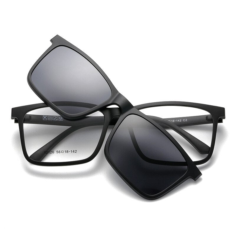 Sonnenbrille Mit Mehreren Clips-Bella Webshop