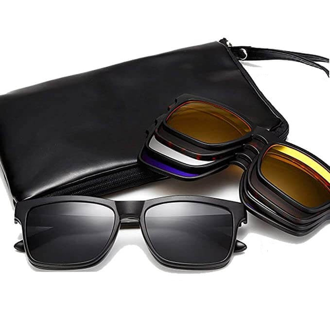 Sonnenbrille Mit Mehreren Clips-Bella Webshop