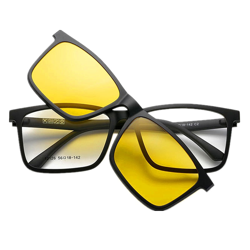 Sonnenbrille Mit Mehreren Clips-Bella Webshop
