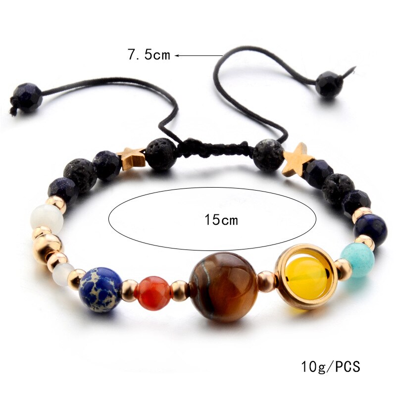 Sonnensystem-Armband-Bella Webshop