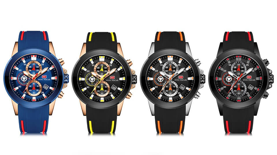 Sport Chronograph Uhr-Bella Webshop