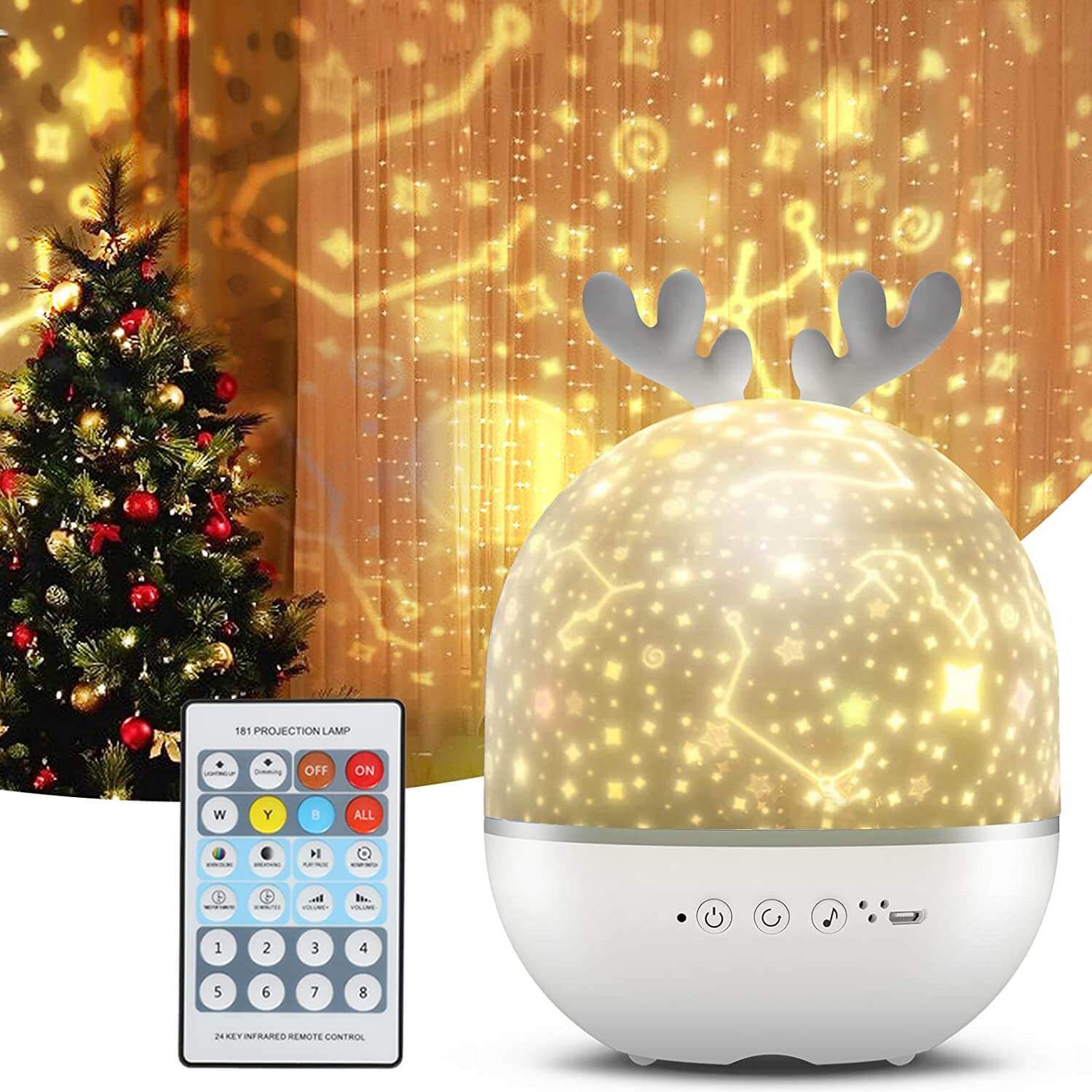 Sternenhimmel Projektorlampe-Bella Webshop