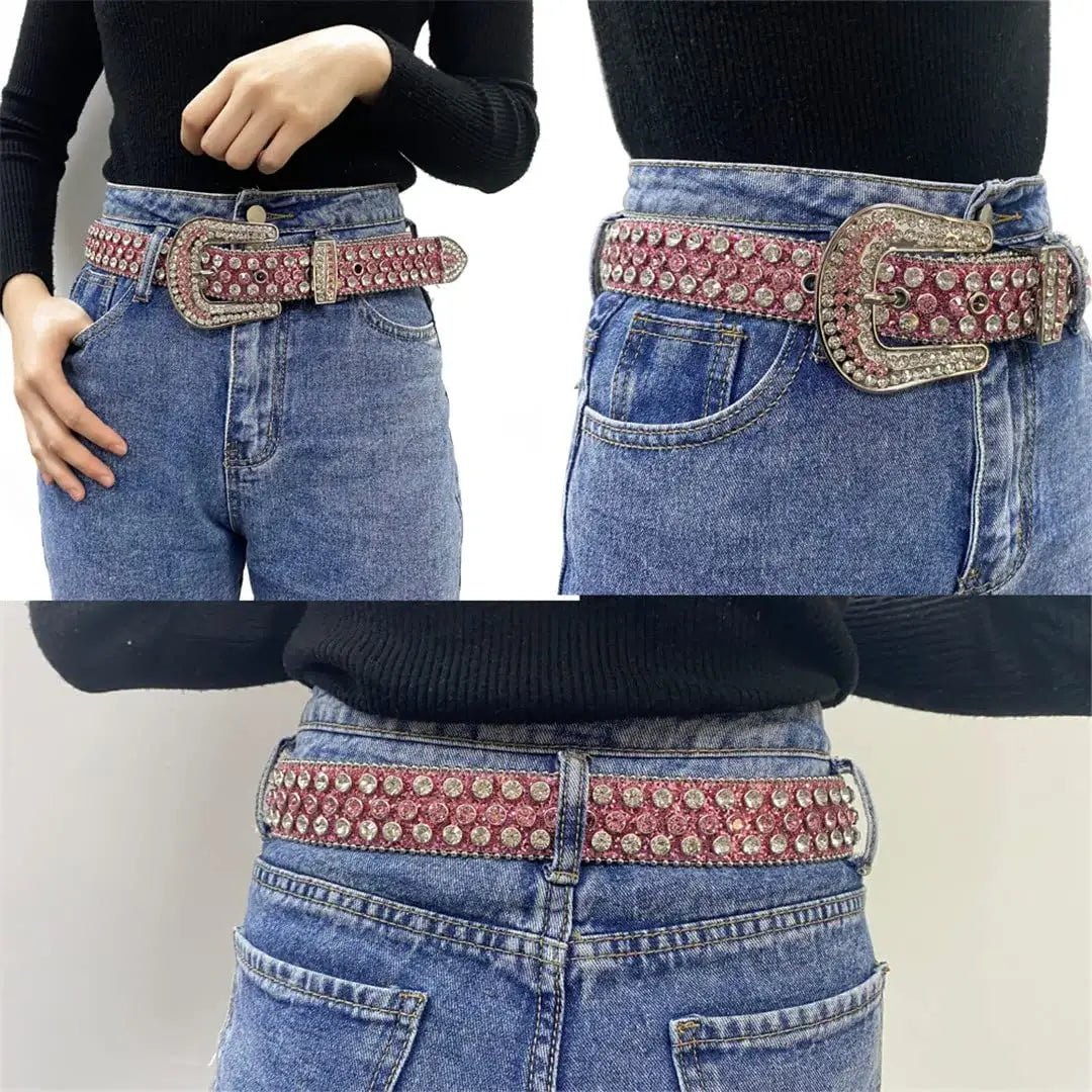 Strass-Diamant-Gürtel-Bella Webshop