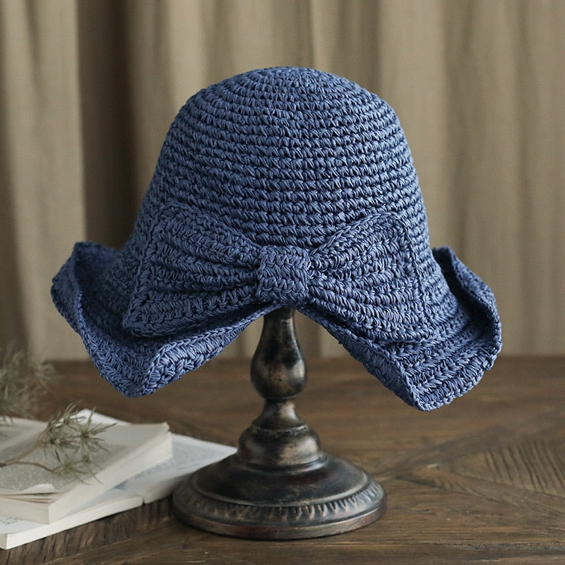 Strohhut Mit Breiter Krempe-Bella Webshop