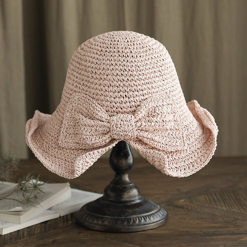 Strohhut Mit Breiter Krempe-Bella Webshop