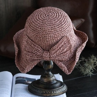 Strohhut Mit Breiter Krempe-Bella Webshop