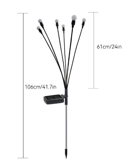 Swaying Firefly Solar-Außenleuchten-Bella Webshop