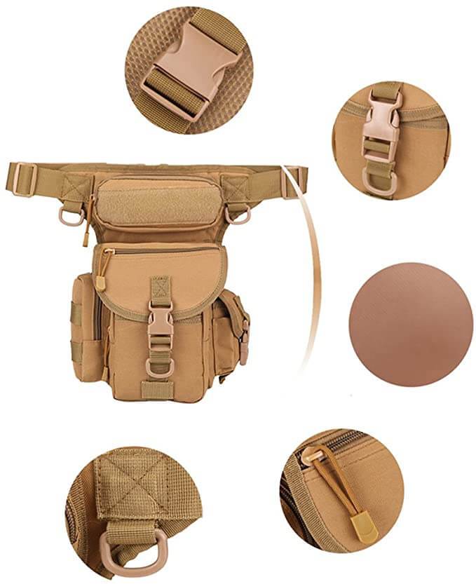 Tactical Drop Leg Tasche Für Männer-Bella Webshop