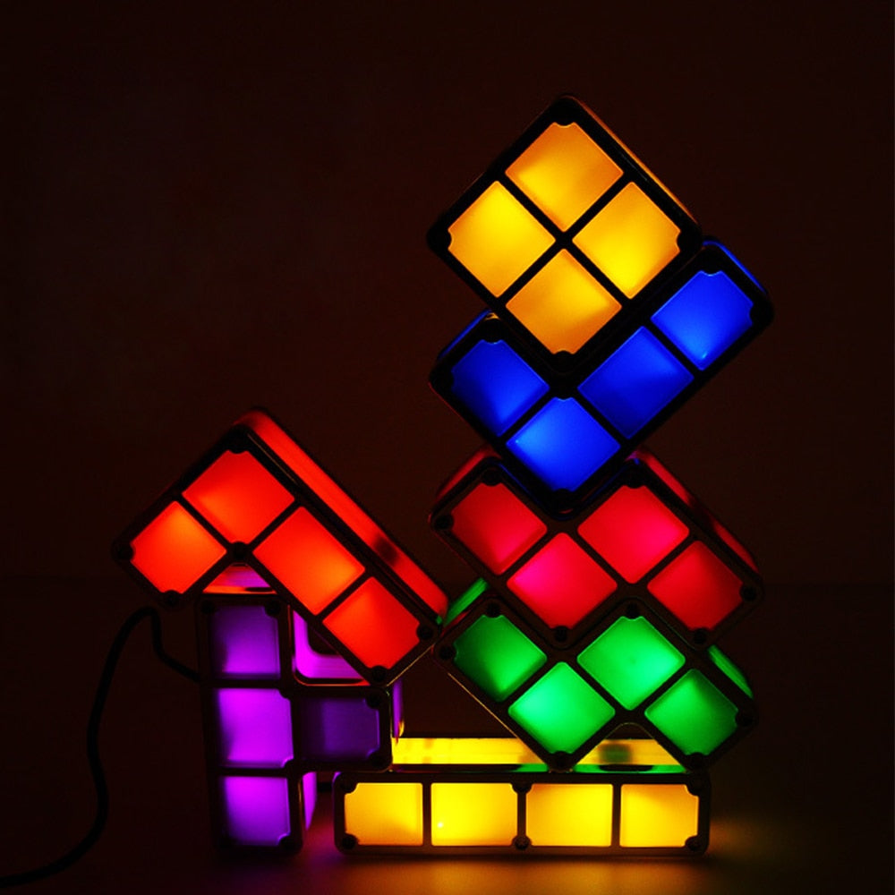 Tetris Puzzle Lampe-Bella Webshop
