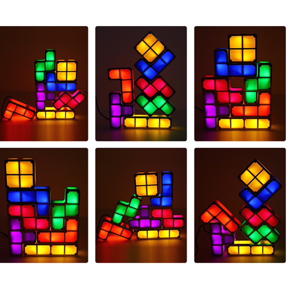 Tetris Puzzle Lampe-Bella Webshop