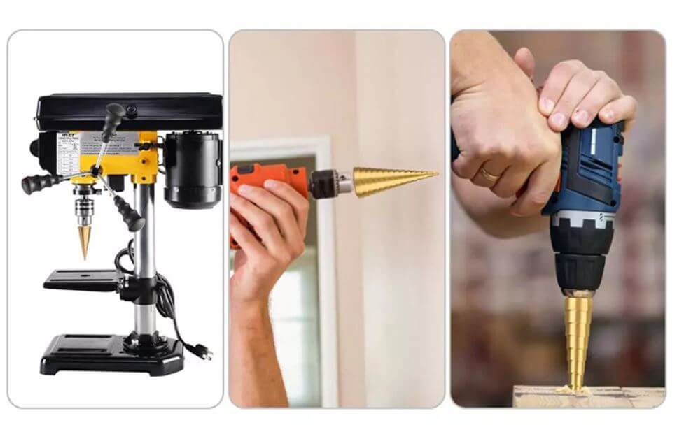 Titanbeschichteter Bohrer-Satz-Bella Webshop