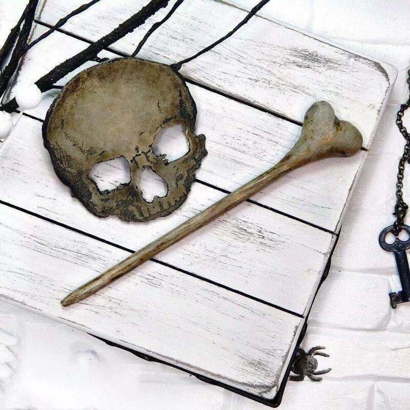 Totenkopf-Haarnadel-Bella Webshop