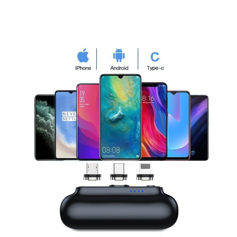 Tragbare Magnetische Powerbank-Bella Webshop