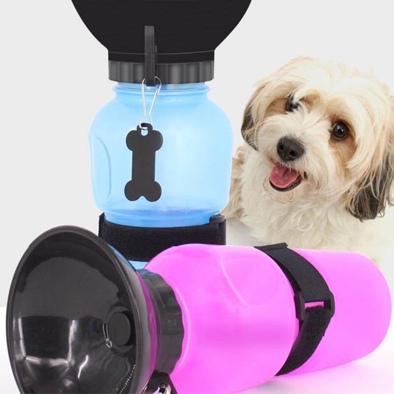 Tragbare Squeeze-Hundewasserflasche-Bella Webshop