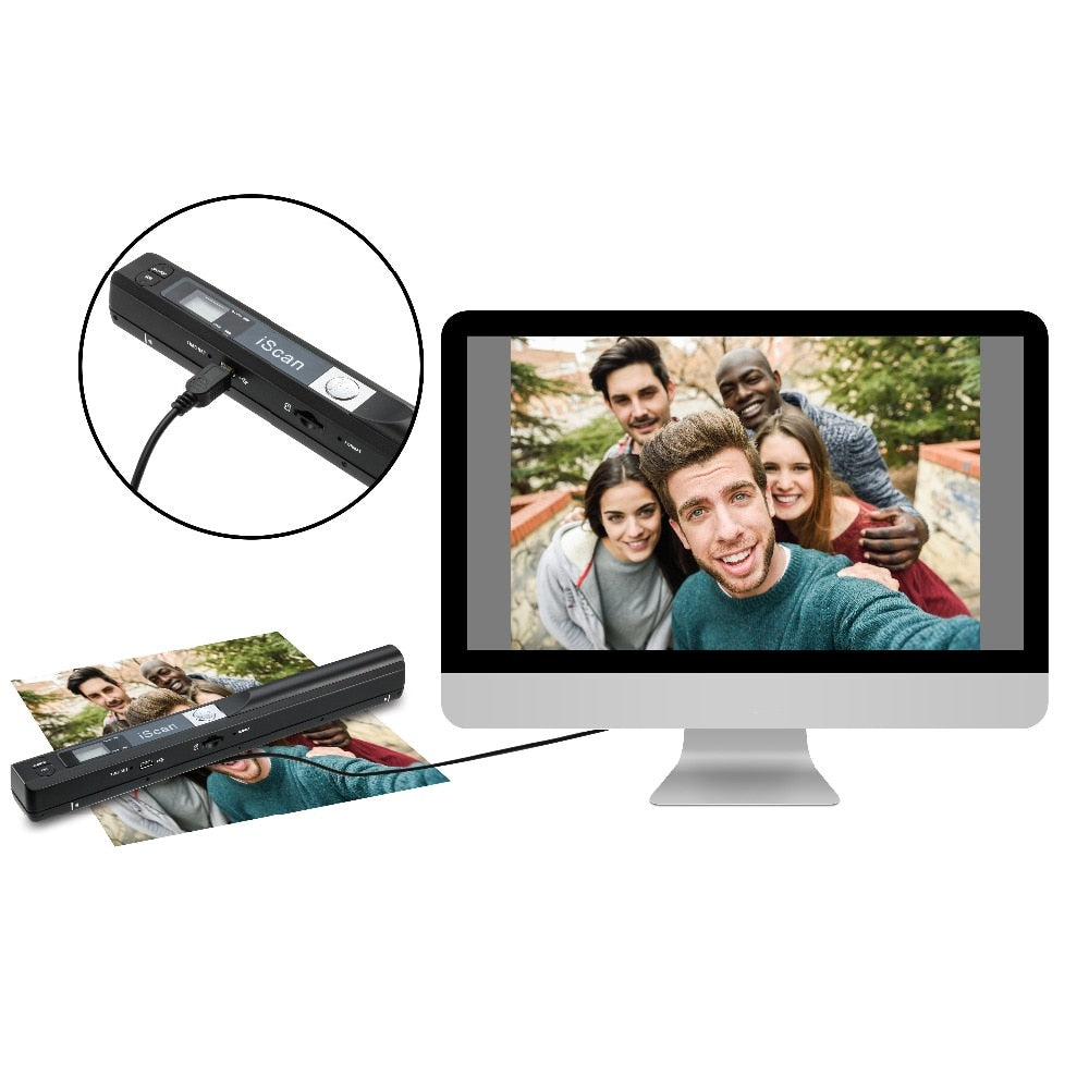 Tragbarer Handheld-Scanner-Bella Webshop