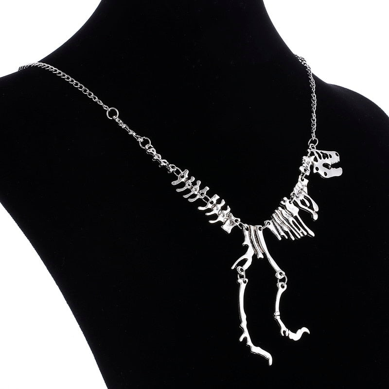 Tyrannosaurus Rex Skelett Halskette-Bella Webshop