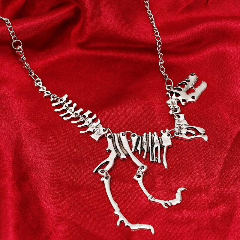 Tyrannosaurus Rex Skelett Halskette-Bella Webshop