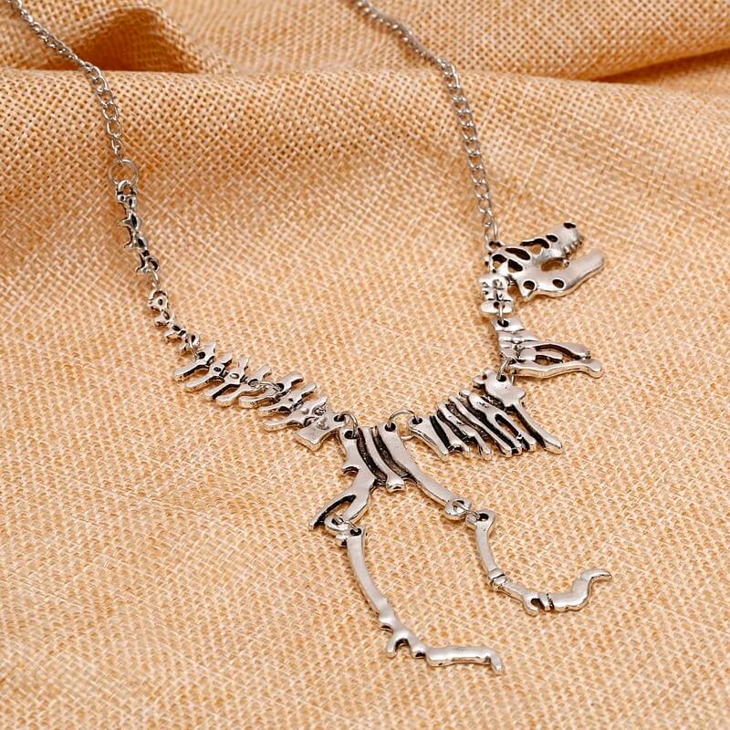 Tyrannosaurus Rex Skelett Halskette-Bella Webshop