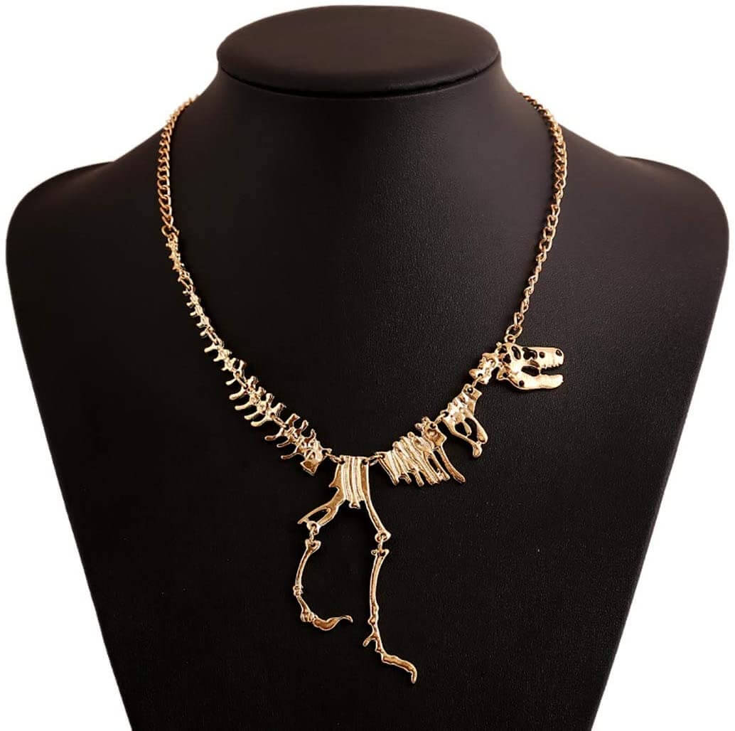 Tyrannosaurus Rex Skelett Halskette-Bella Webshop
