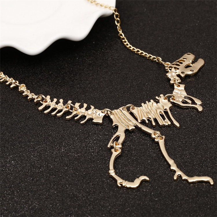 Tyrannosaurus Rex Skelett Halskette-Bella Webshop