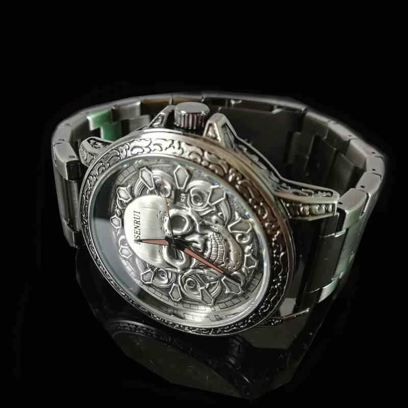 Uhr Mit Totenkopfgesicht-Bella Webshop