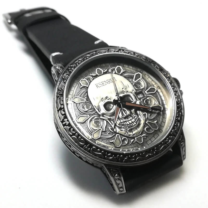 Uhr Mit Totenkopfgesicht-Bella Webshop