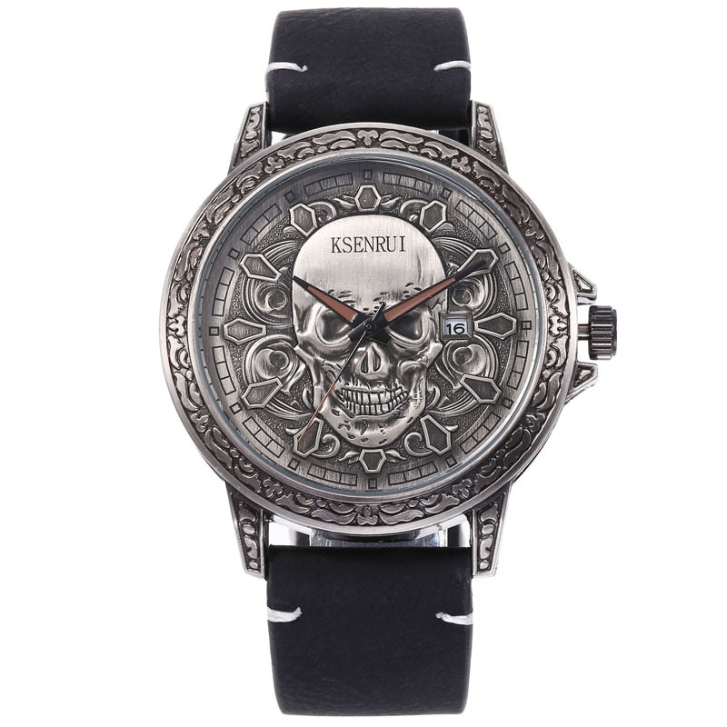 Uhr Mit Totenkopfgesicht-Bella Webshop