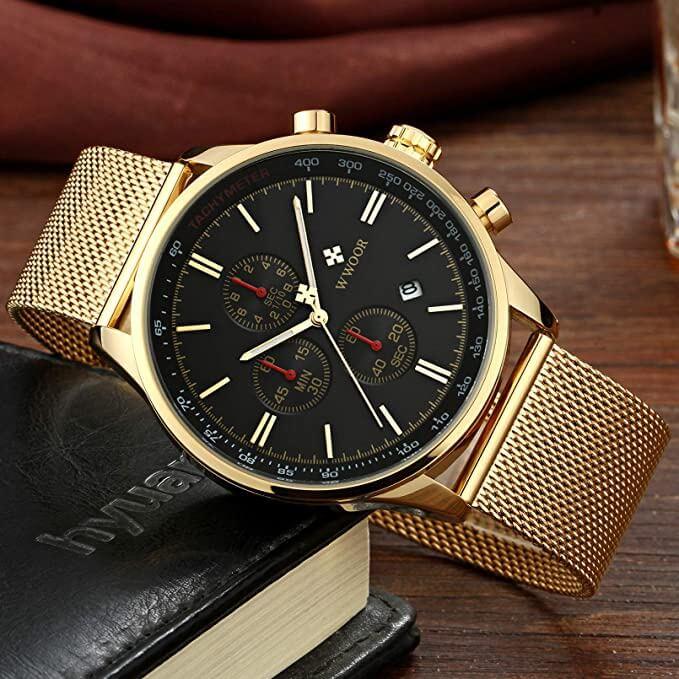 Ultradünne Chronographen-Armbanduhr-Bella Webshop