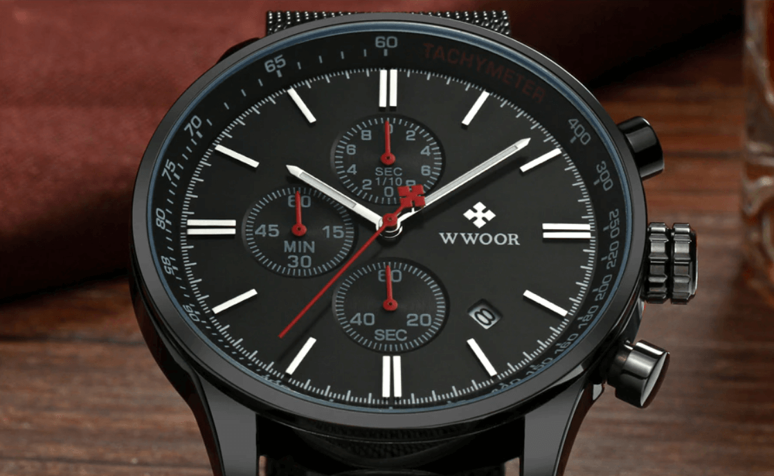 Ultradünne Chronographen-Armbanduhr-Bella Webshop