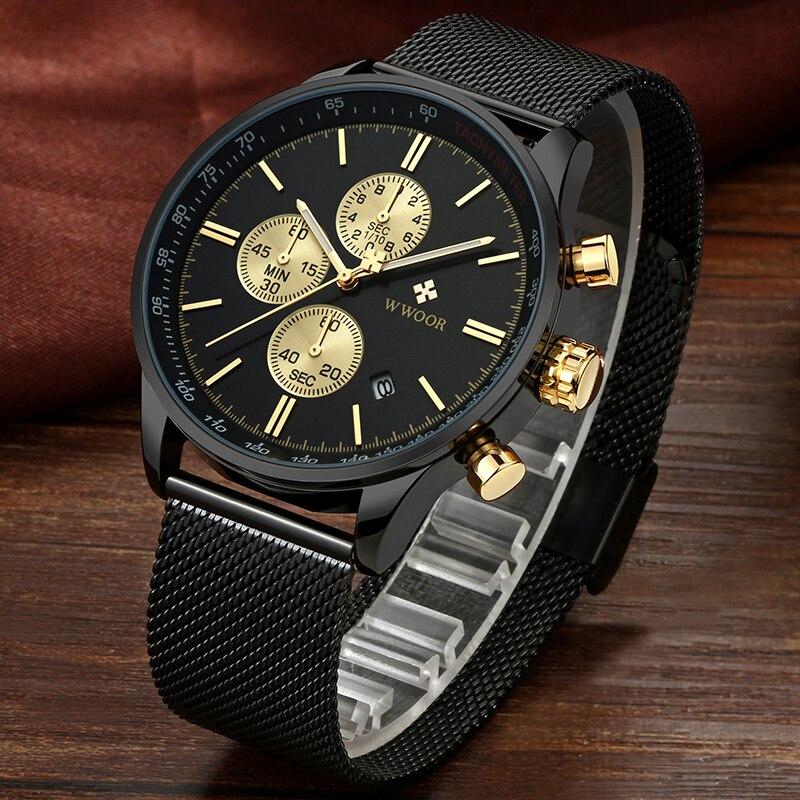 Ultradünne Chronographen-Armbanduhr-Bella Webshop