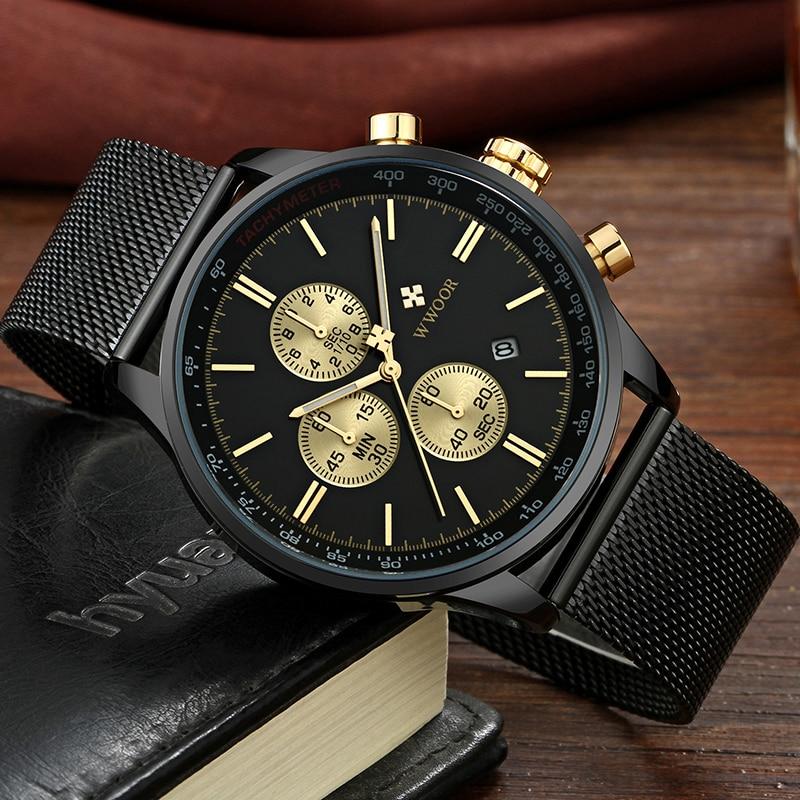 Ultradünne Chronographen-Armbanduhr-Bella Webshop