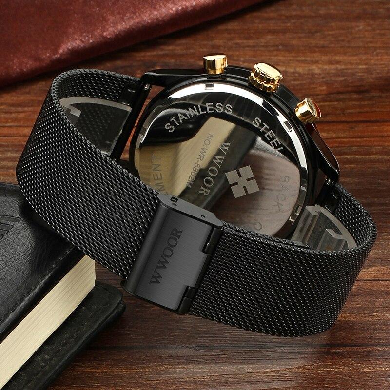 Ultradünne Chronographen-Armbanduhr-Bella Webshop