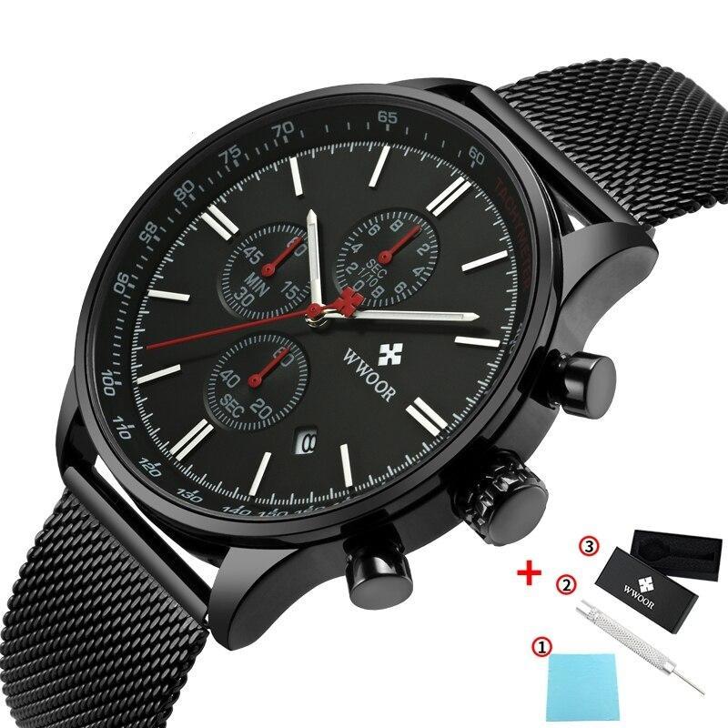 Ultradünne Chronographen-Armbanduhr-Bella Webshop