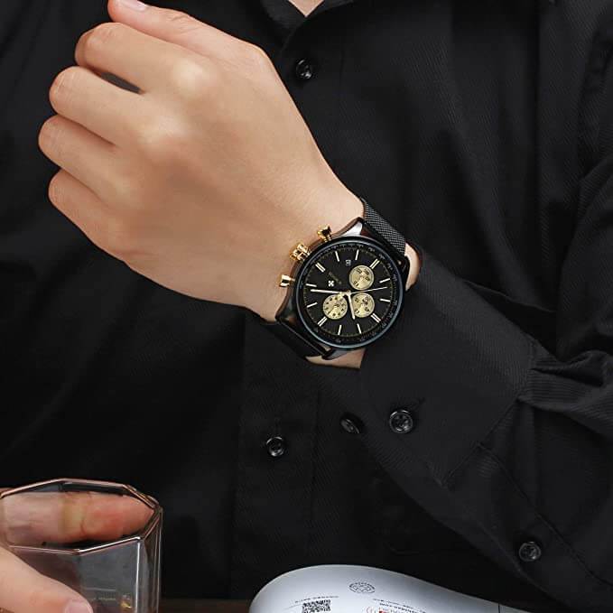 Ultradünne Chronographen-Armbanduhr-Bella Webshop
