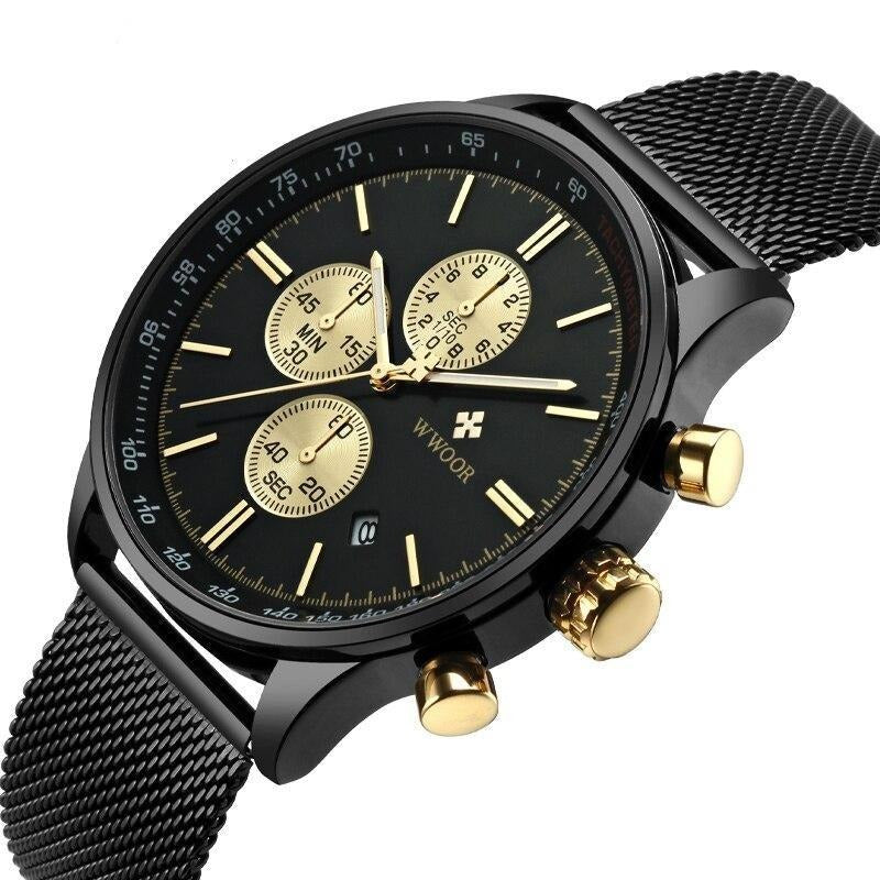 Ultradünne Chronographen-Armbanduhr-Bella Webshop
