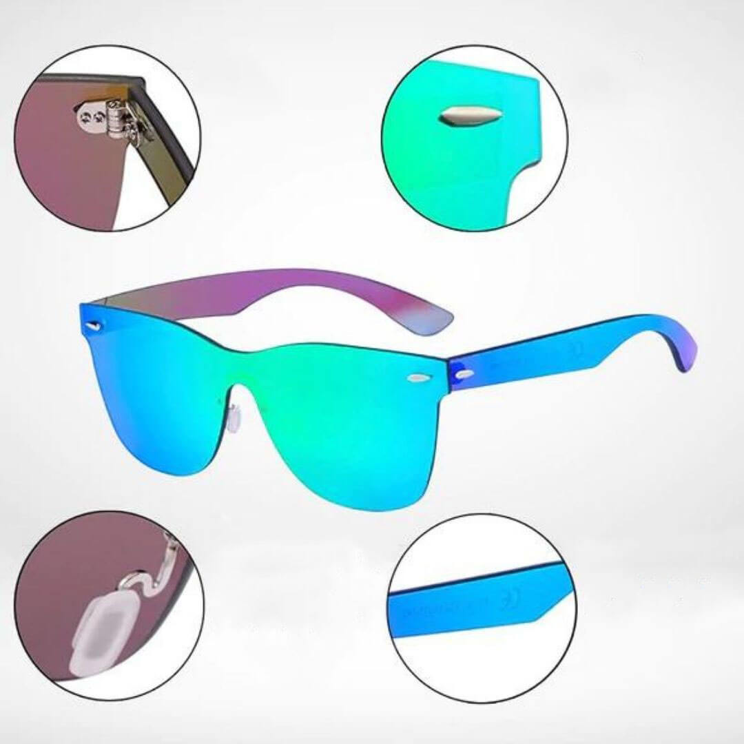 Unendliche Farbige Sonnenbrille-Bella Webshop