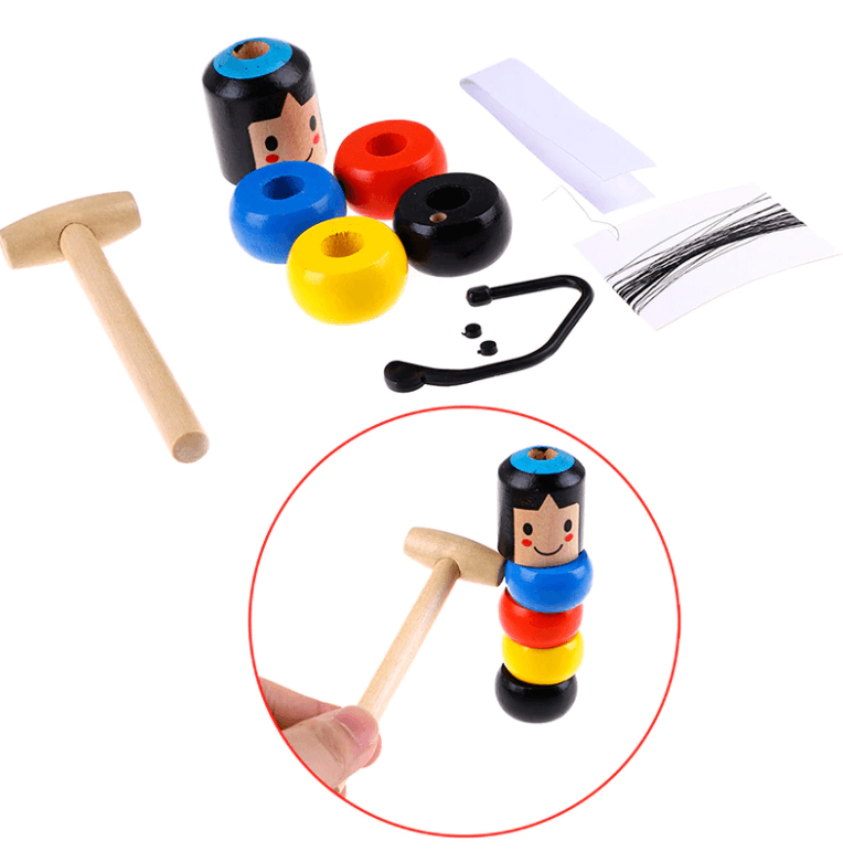 Unsterbliches Daruma-Holzspielzeug-Bella Webshop