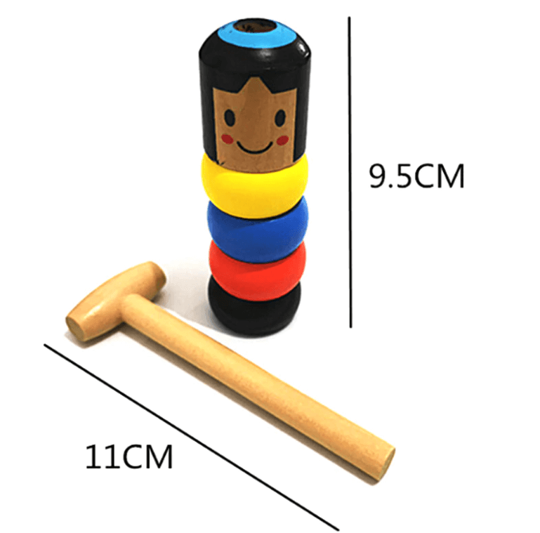 Unsterbliches Daruma-Holzspielzeug-Bella Webshop