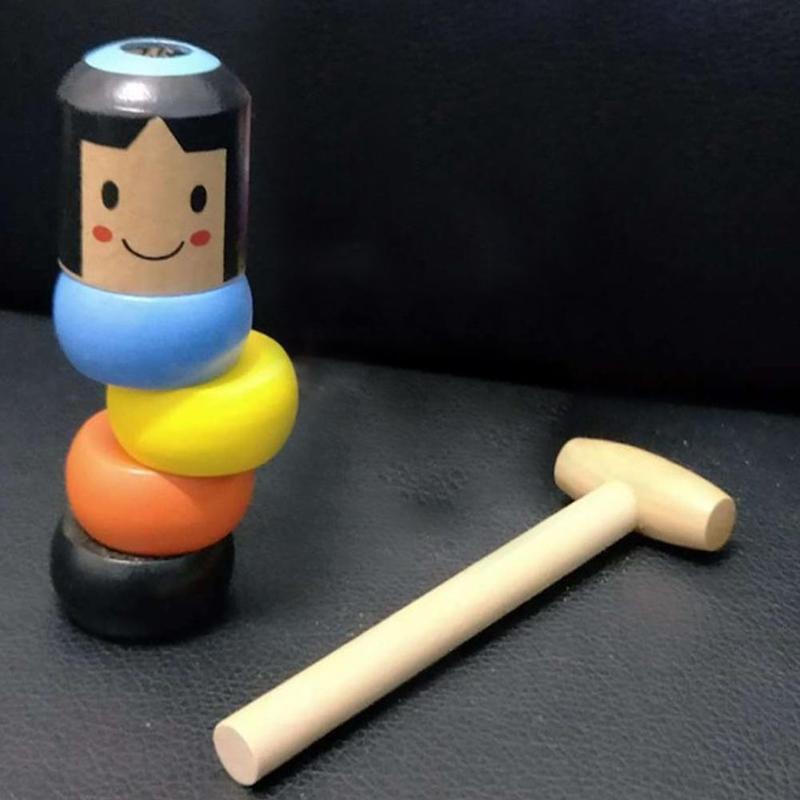 Unsterbliches Daruma-Holzspielzeug-Bella Webshop