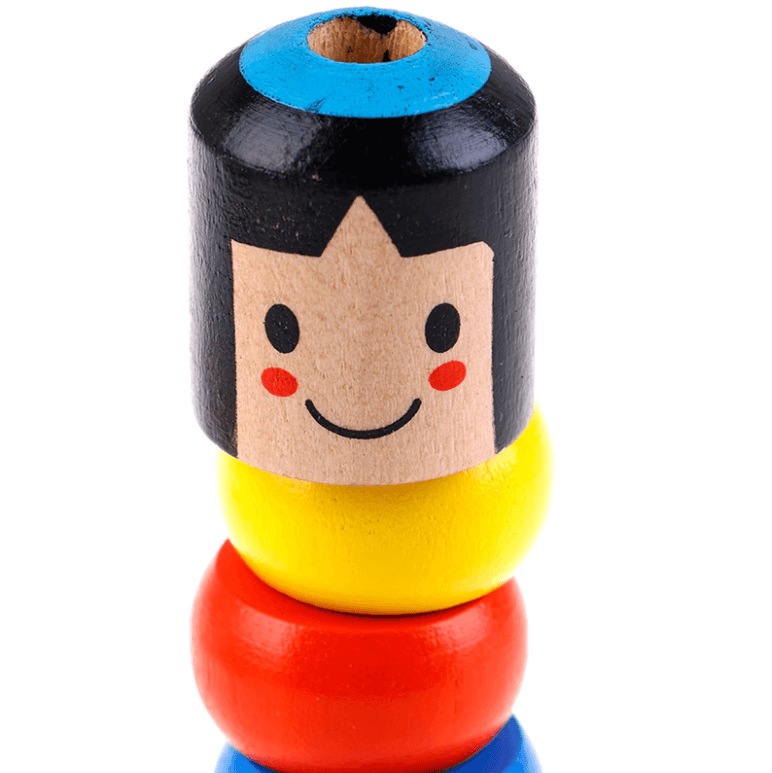 Unsterbliches Daruma-Holzspielzeug-Bella Webshop